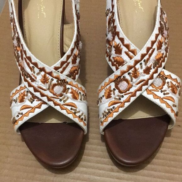 Comfort Beaded Heels - Picture 3 of 15